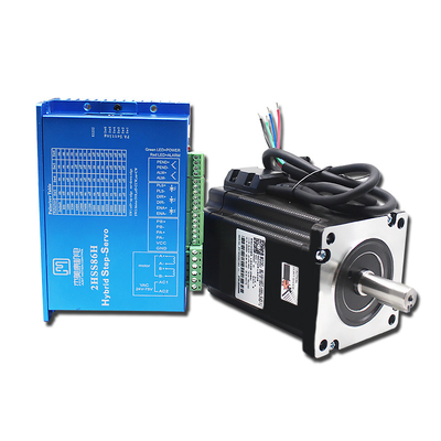 Machinery repair shops servo stepper motor driver hybrid closed circuit servo controller is 8.5NM with brake assembly + 10 meters encoder suit